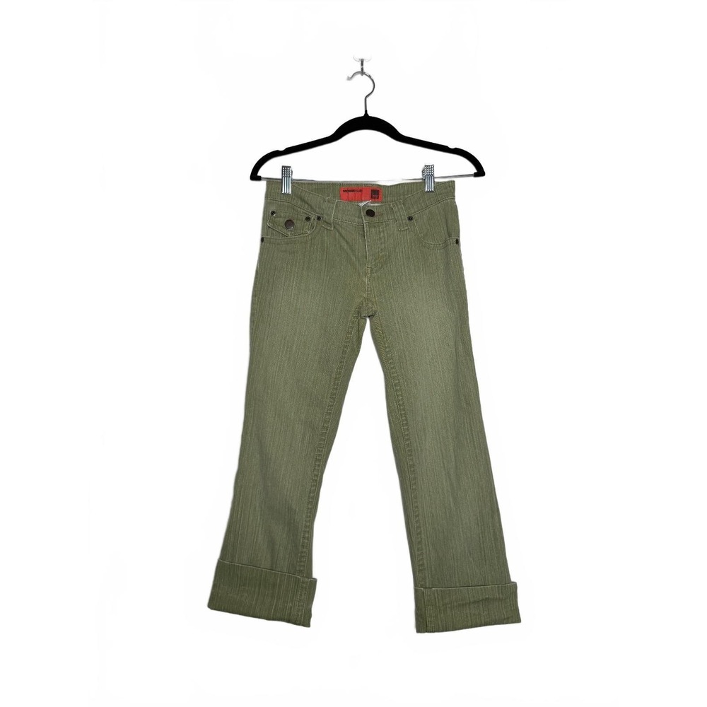 Vintage Y2K Indie Sleaze Mossimo Green Denim Jeans